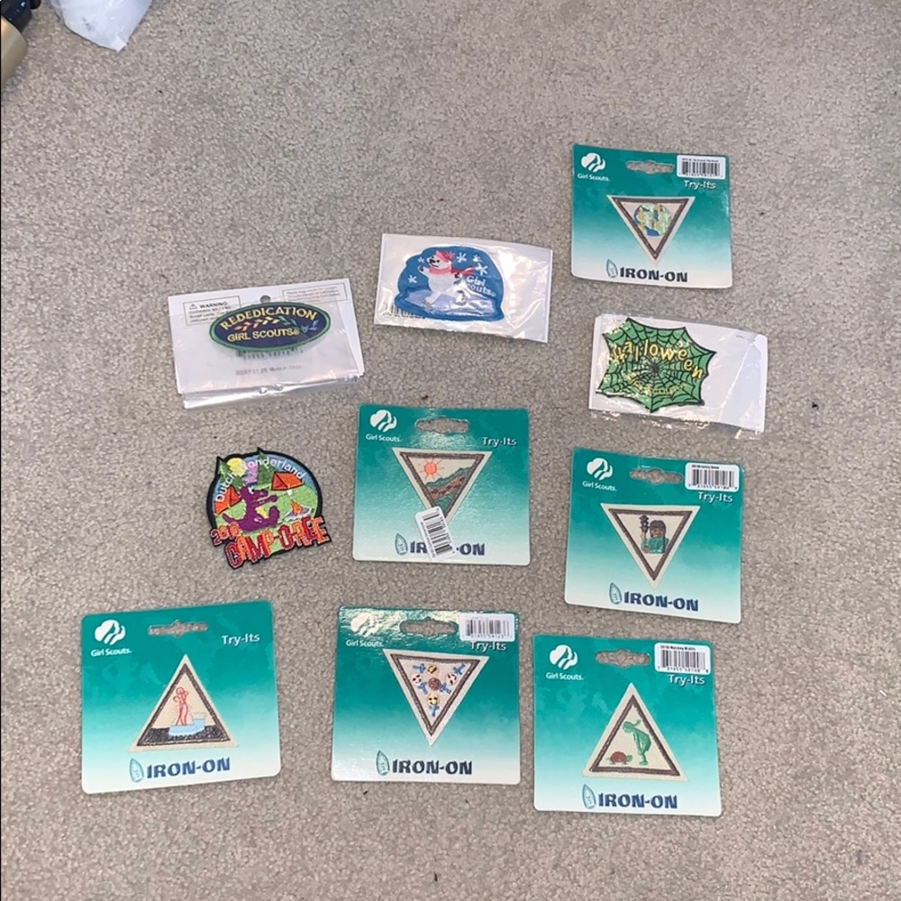 Vintage Girl Scout patches